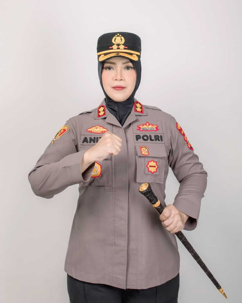 AKBP Anita Ratna Yulianto, Kapolres Ternate, sosok pemimpin tegas dan humanis.
