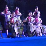 Penari dari Sanggar Asti Pradnyaswari menampilkan salah satu tarian yang akan dibawakan dalam PKB 2025.