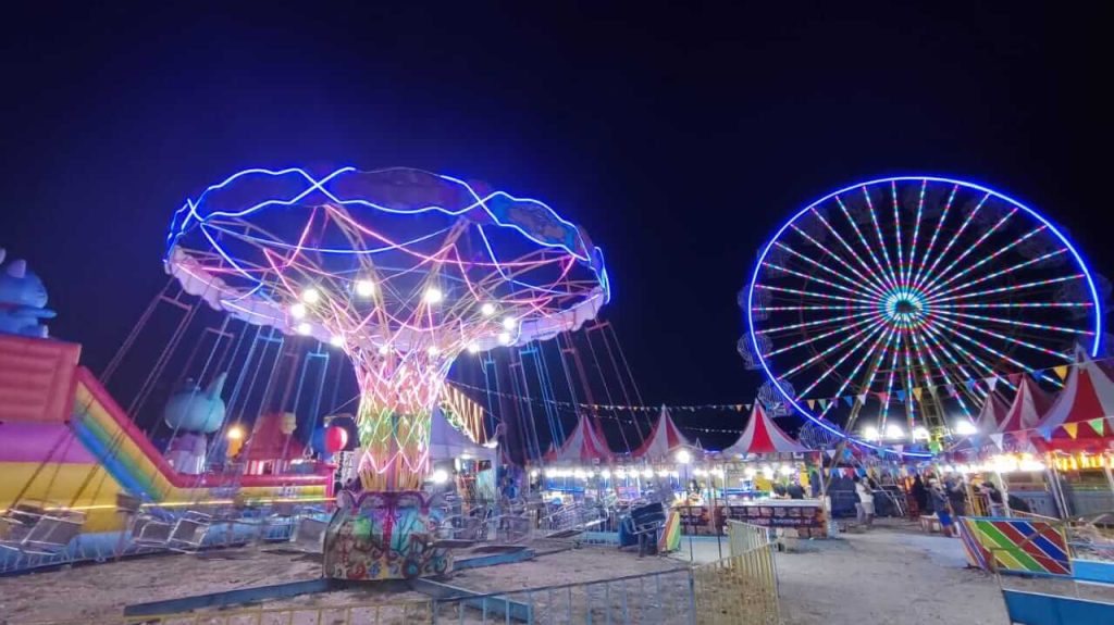 Suasana KKB Fair yang digelar di kawasan Puja Mandala, Bali.