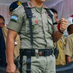 Brigjen Pol (Purn) Adeni Muhan saat menjabat sebagai Dansat Brimob Polda Kepulauan Bangka Belitung pada tahun 2010.