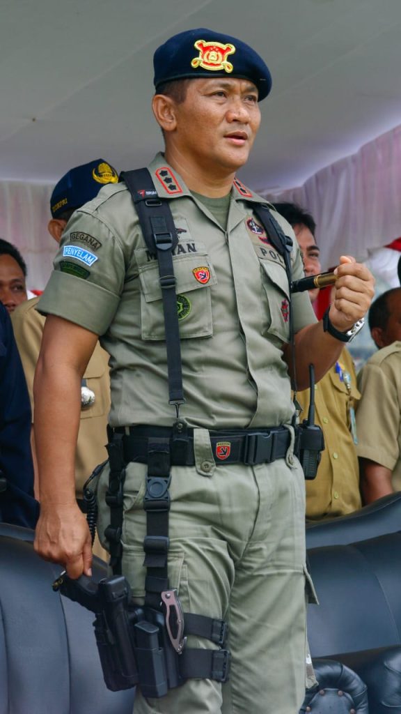 Brigjen Pol (Purn) Adeni Muhan saat menjabat sebagai Dansat Brimob Polda Kepulauan Bangka Belitung pada tahun 2010.