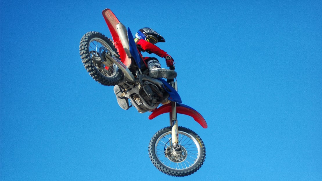 Seorang penyelam profesional tengah berenang di antara karang dan ikan tropis di perairan jernih.