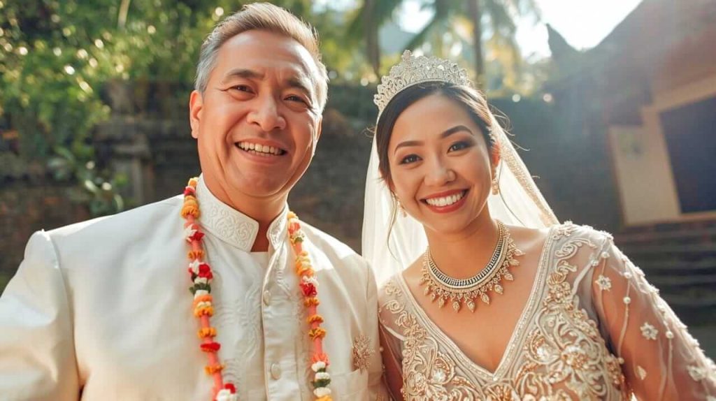 Sepasang kekasih berjalan bersama, menggambarkan perjalanan menuju keputusan pernikahan.