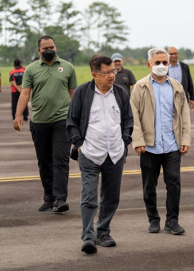 Brigpol Syahrullah dalam tugas kedinasan di lingkungan Wakil Presiden.