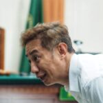 Suasana persidangan di Pengadilan Tinggi Denpasar.