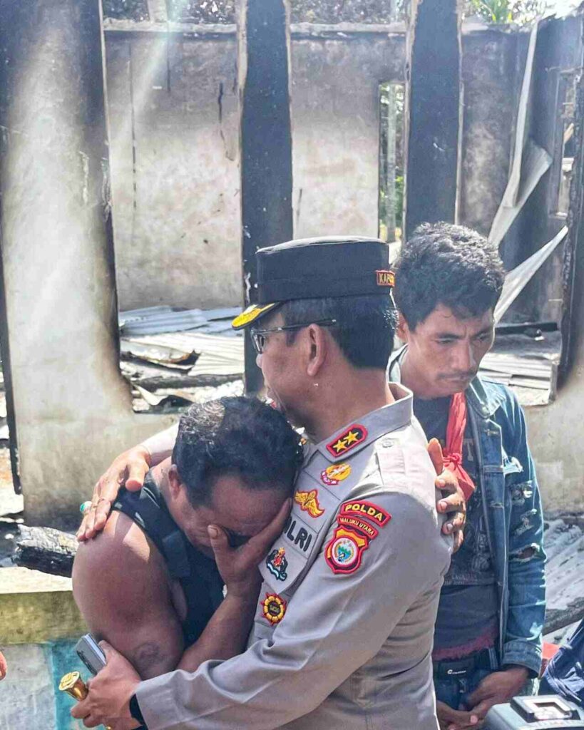 Ilustrasi dampak konflik yang menimbulkan luka dan kesedihan di masyarakat.