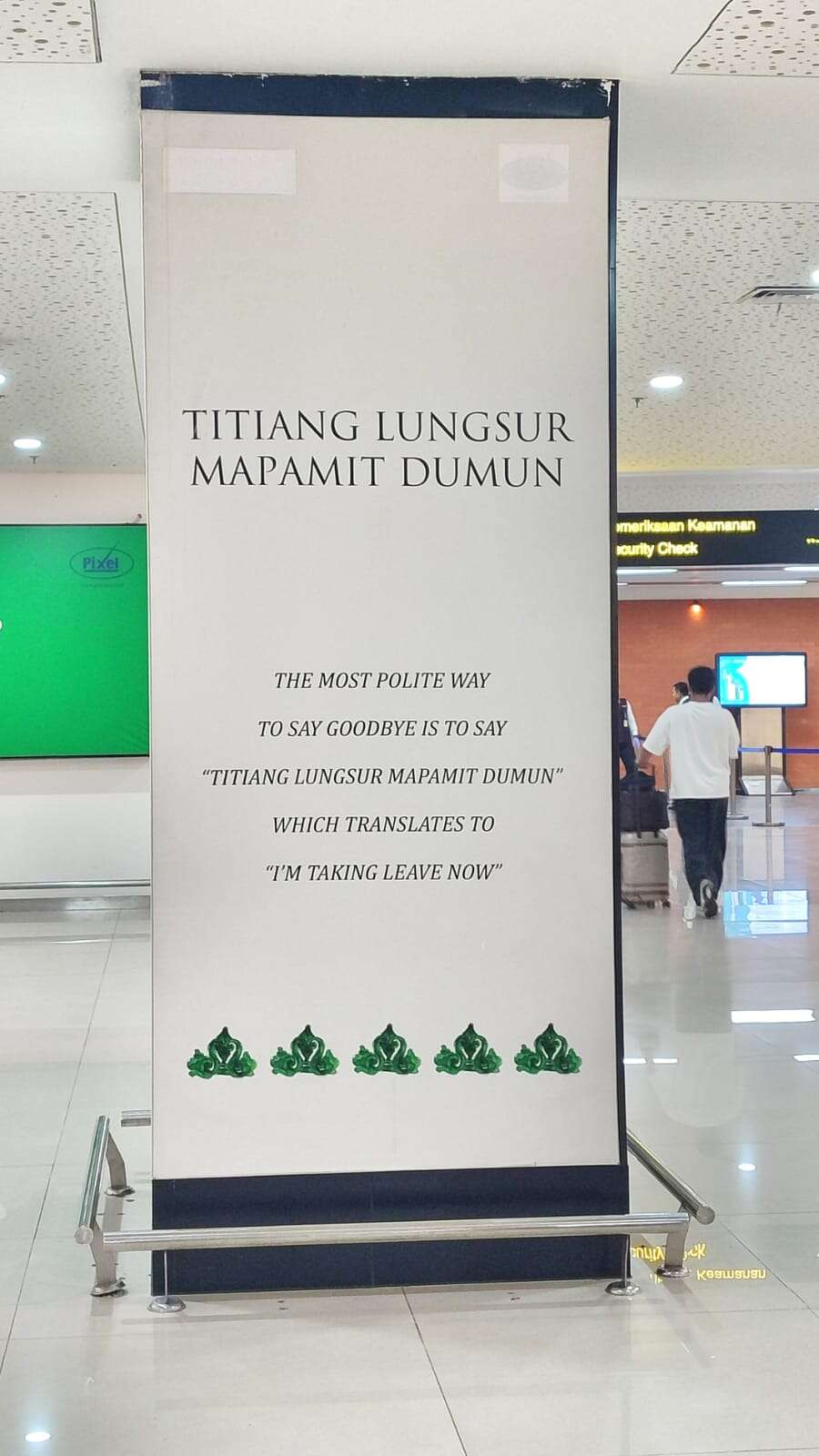 Suasana perjalanan yang menggambarkan pertemuan dan perpisahan dalam kehidupan