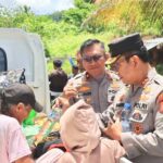 Kapolda dan Wakapolda Maluku Utara tampak bersama dalam sebuah kegiatan resmi