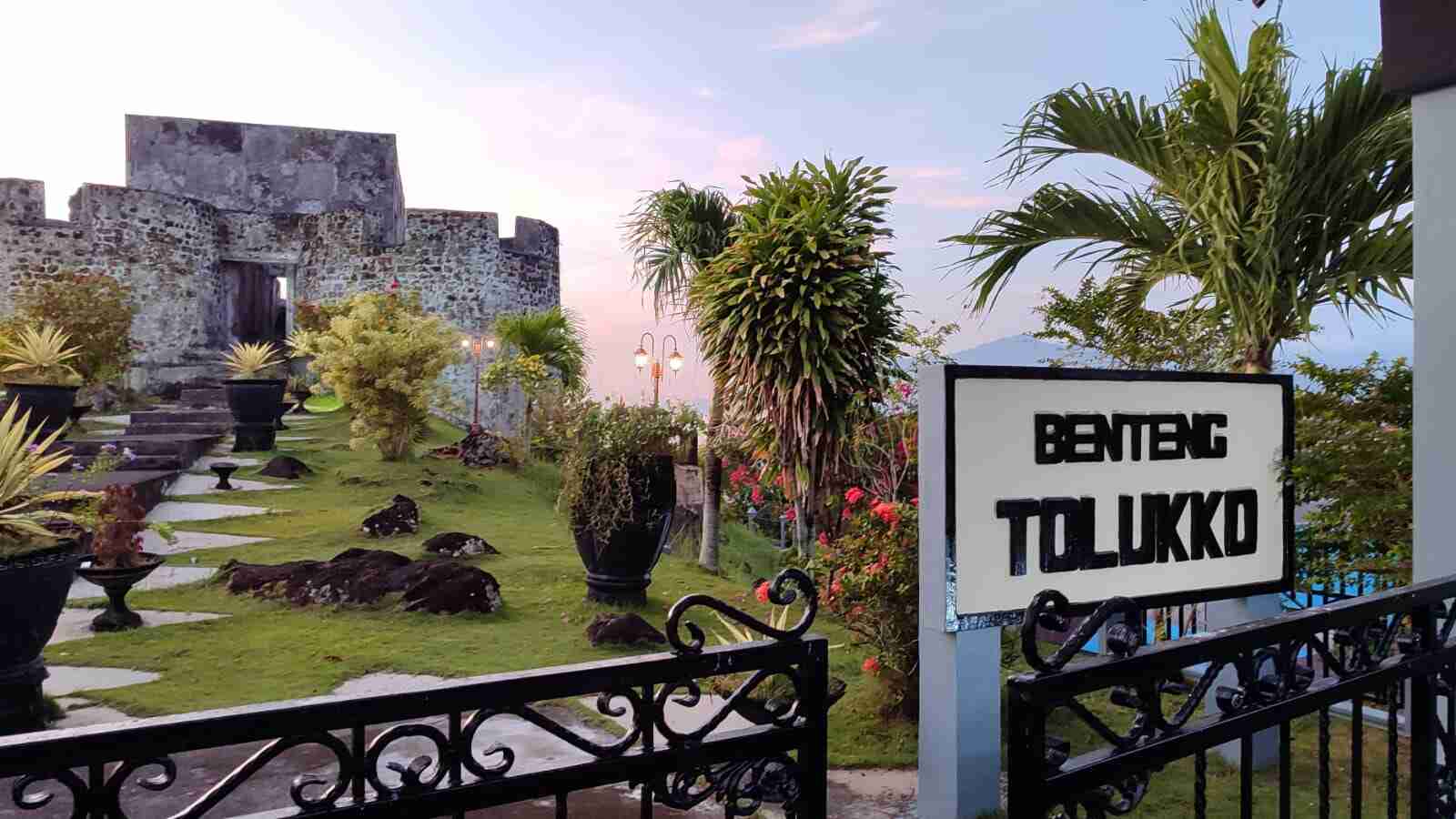 Benteng Tolukko berdiri kokoh sebagai warisan sejarah dan budaya di Maluku Utara