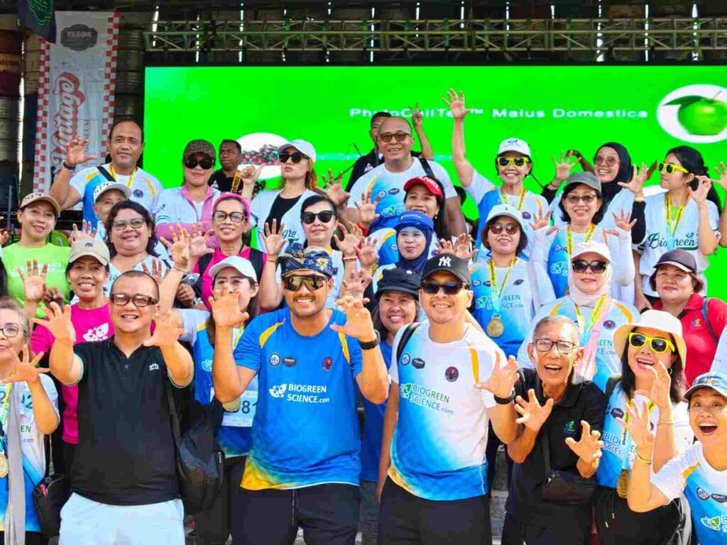Peserta Fun Run No Fun Drugs mengikuti kegiatan lari bersama dengan suasana penuh semangat dan kebersamaan
