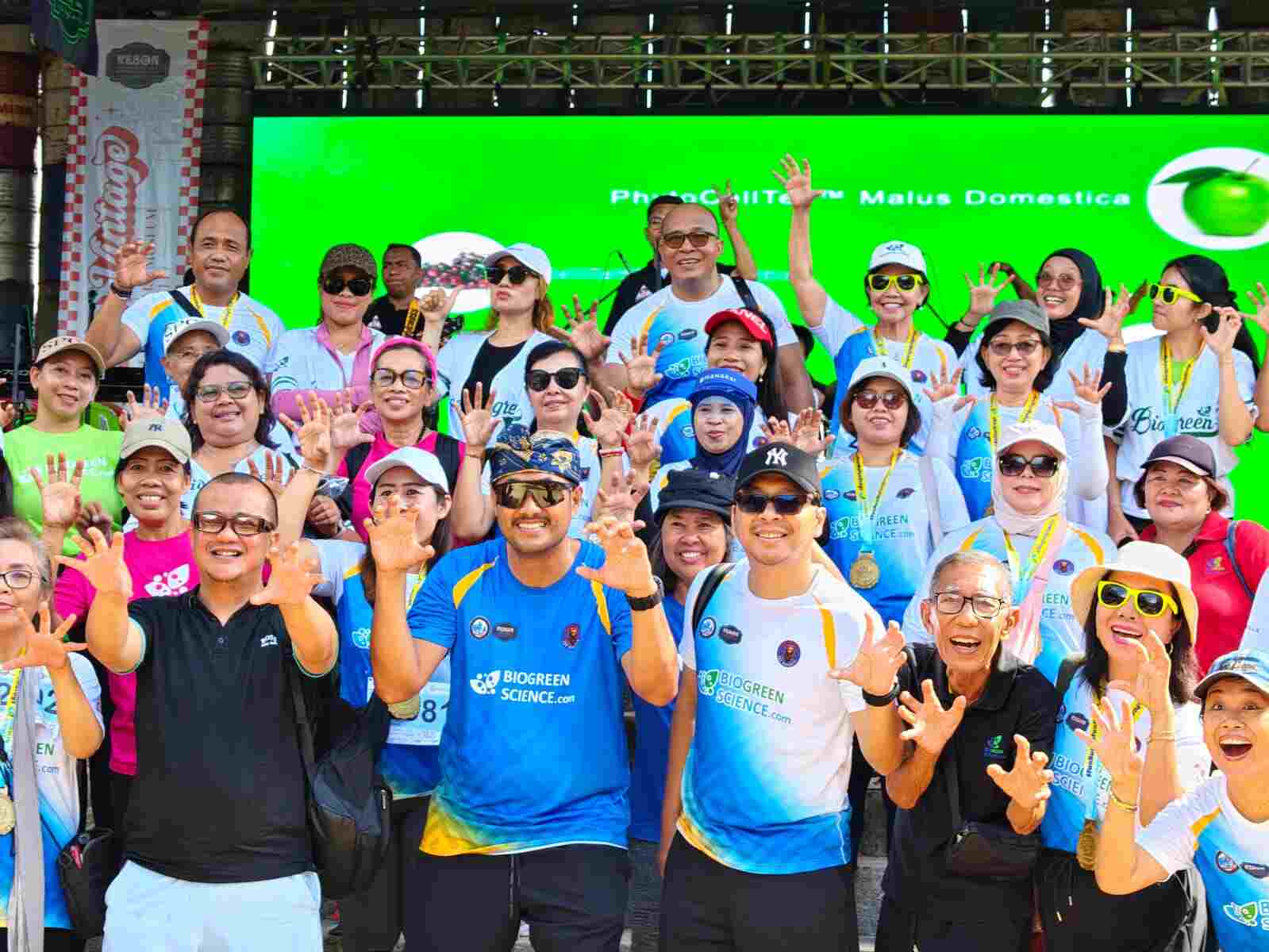 Peserta Fun Run No Fun Drugs mengikuti kegiatan lari bersama dengan suasana penuh semangat dan kebersamaan