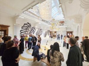 Seniman I Kadek Dwi Armika membawa karya seni Bali ke pameran internasional di Wales, Inggris Raya.