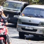 Kondisi Jalan Goa Gong sebagai jalur alternatif dengan medan yang menantang.