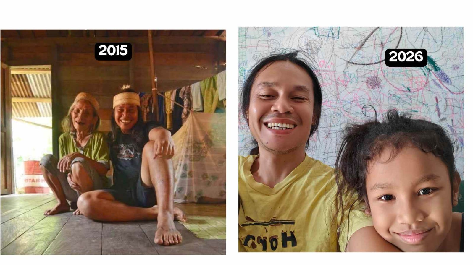 Gambaran perubahan kehidupan yang terjadi seiring berjalannya waktu.