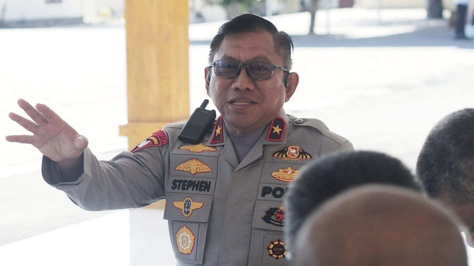 Brigjen Pol. Stephen Maleachi Napiun menjabat Widyaiswara Kepolisian Utama Tingkat I Sespim Lemdiklat Polri.