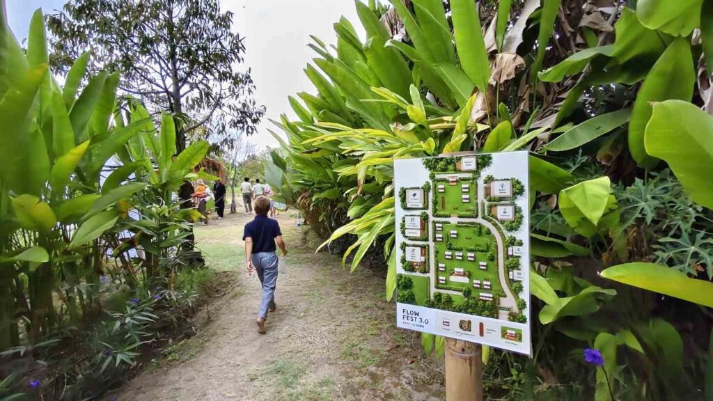 Flow Fest 3.0 – From the Earth di Open Flow Bali, Lukluk, Mengwi, Badung.