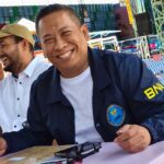 Pertemuan dua mantan Kapolres Tabanan di event Bersinar Fun Run 2026.
