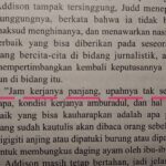 Penggalan kata dari sebuah novel yang menyentuh dan mengingatkan pada perjalanan yang pernah dilalui.