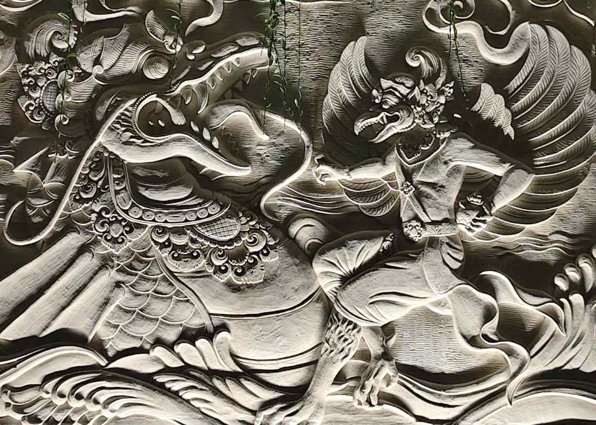 Karya seni yang menyimpan waktu, kesabaran, dan jiwa dalam setiap goresannya.