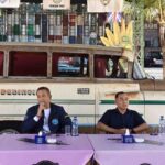 Suasana Presscon Bersinar Run Rave 2026 di Kebon Vintage, Biaung, Denpasar Timur, Bali.