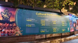 Patung Garuda Wisnu Kencana (GWK), salah satu ikon Bali.