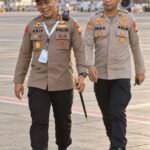 Aldo mendampingi Kapolda Maluku Utara Irjen Pol. Arif Budiman dalam pelaksanaan tugas kepolisian.