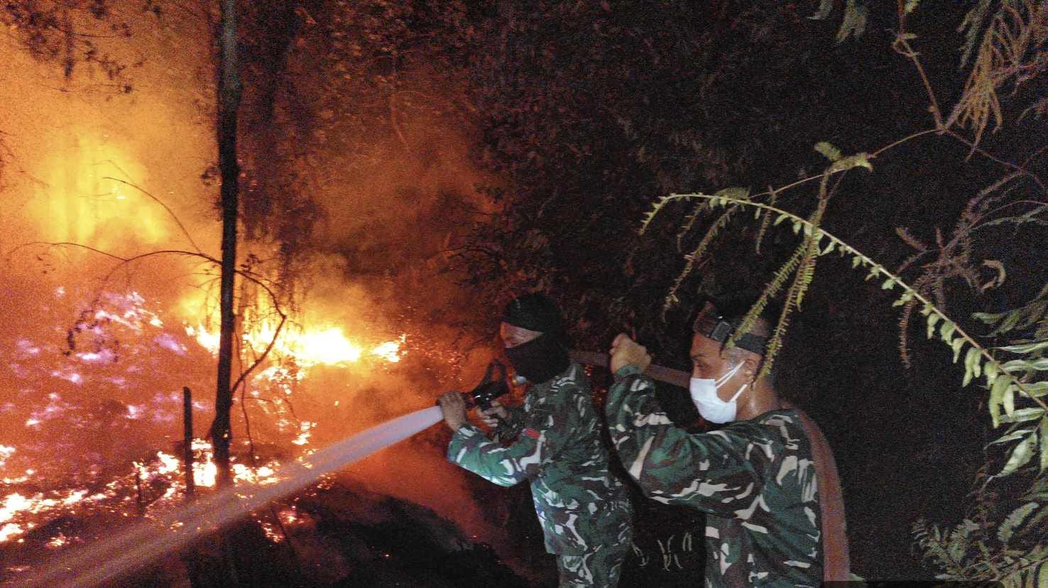 Kodam XXII/Tambun Bungai mendorong kesiapsiagaan personel dalam menghadapi ancaman kebakaran hutan dan lahan.