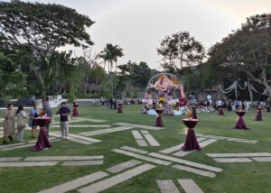 Suwarga Garden dengan konsep ruang terbuka dan kapasitas besar sebagai venue acara di Jimbaran, Bali.